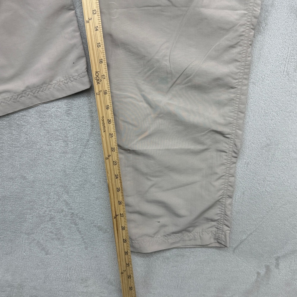 Women's Convertible Beige Zip-Off Pants - Picture 5 of 12